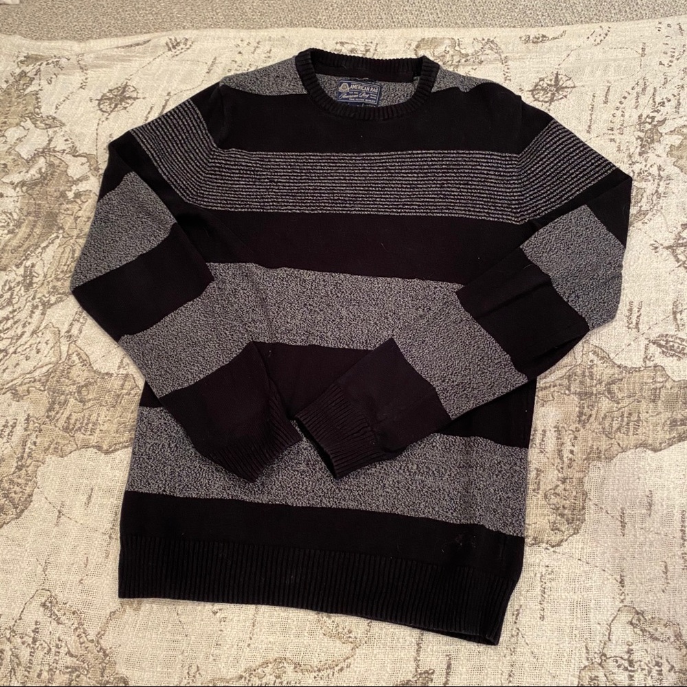 Striped Crewneck Sweater